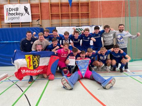 Deutscher Meister U18 im Hallenhockey (MHC)